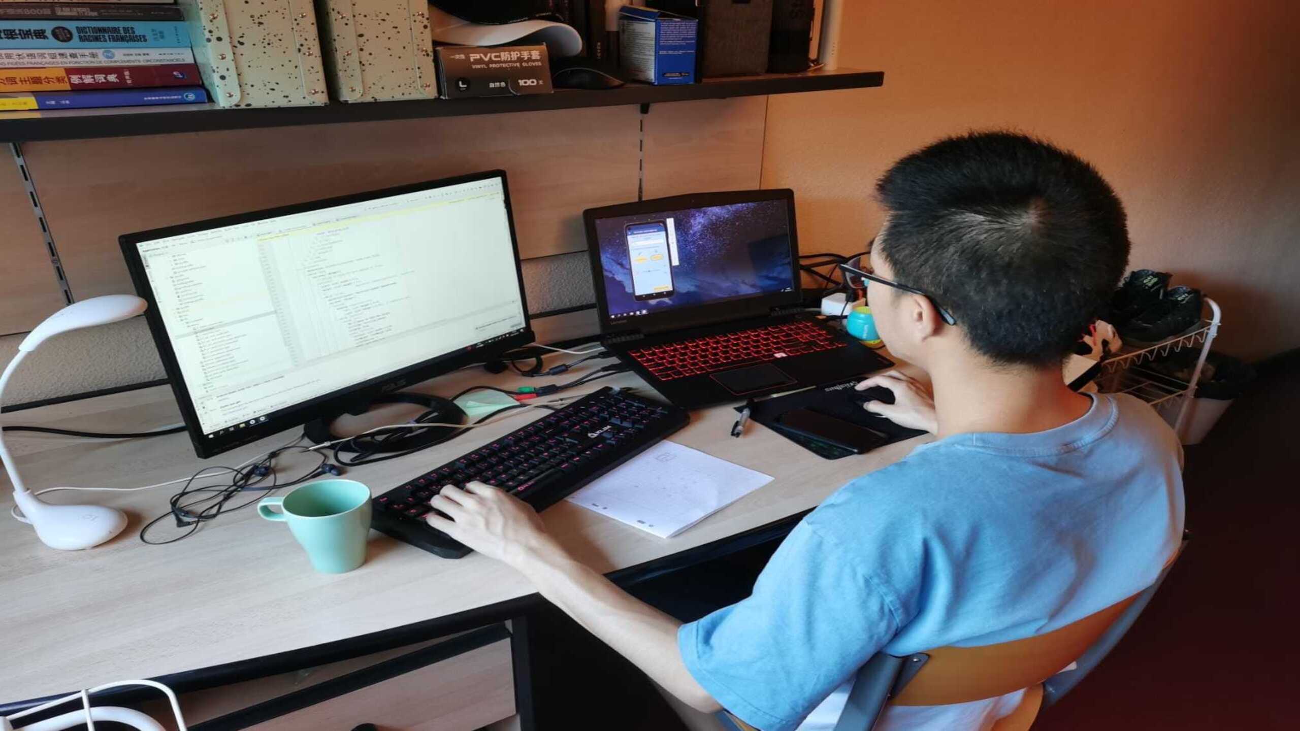 You are currently viewing Le témoignage de Zhicong en tant que stagiaire développeur de l’application 1L1S