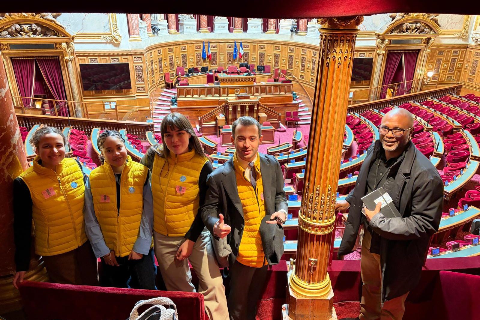 You are currently viewing Une visite au Sénat et engagement pour la solidarité