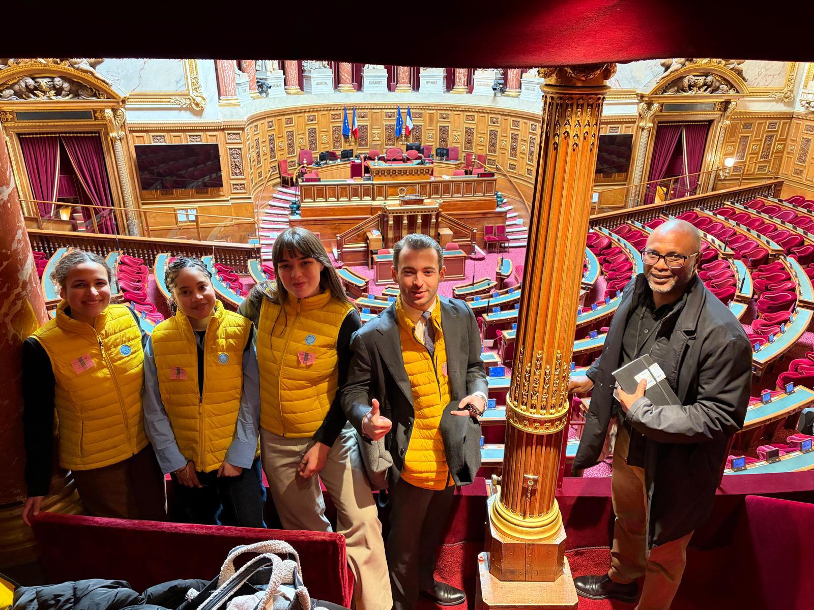 You are currently viewing Une visite au Sénat et engagement pour la solidarité